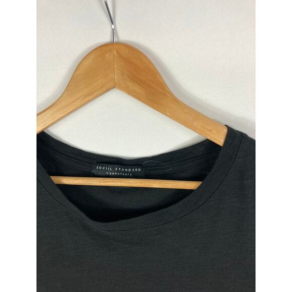 Social Standard Sanctuary Black Tshirt Size XL - Picture 2 of 3